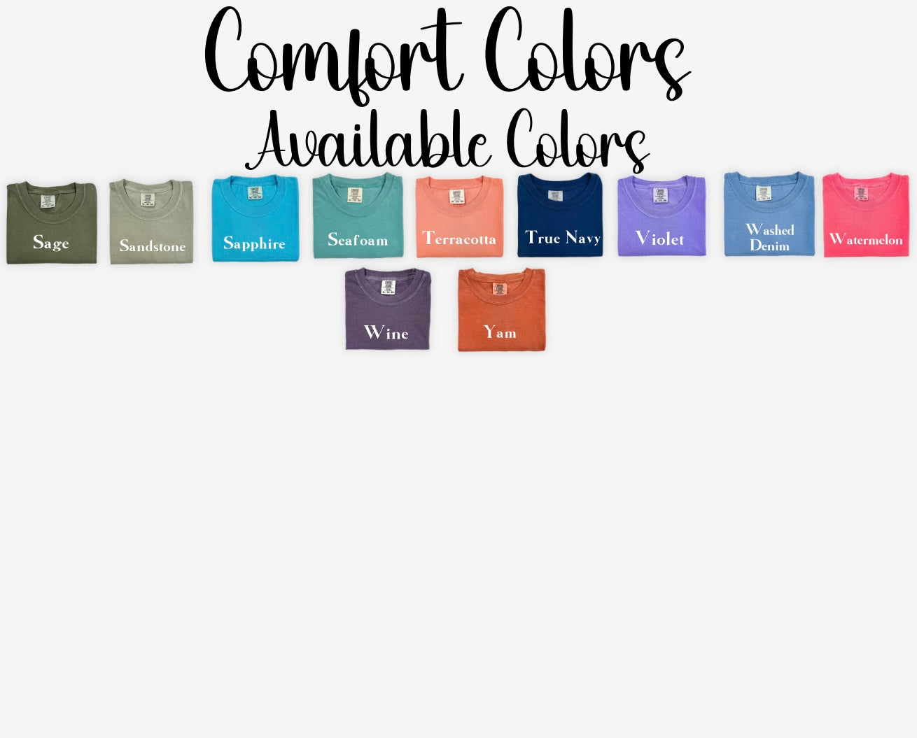 Comfort Colors Tee Shirt