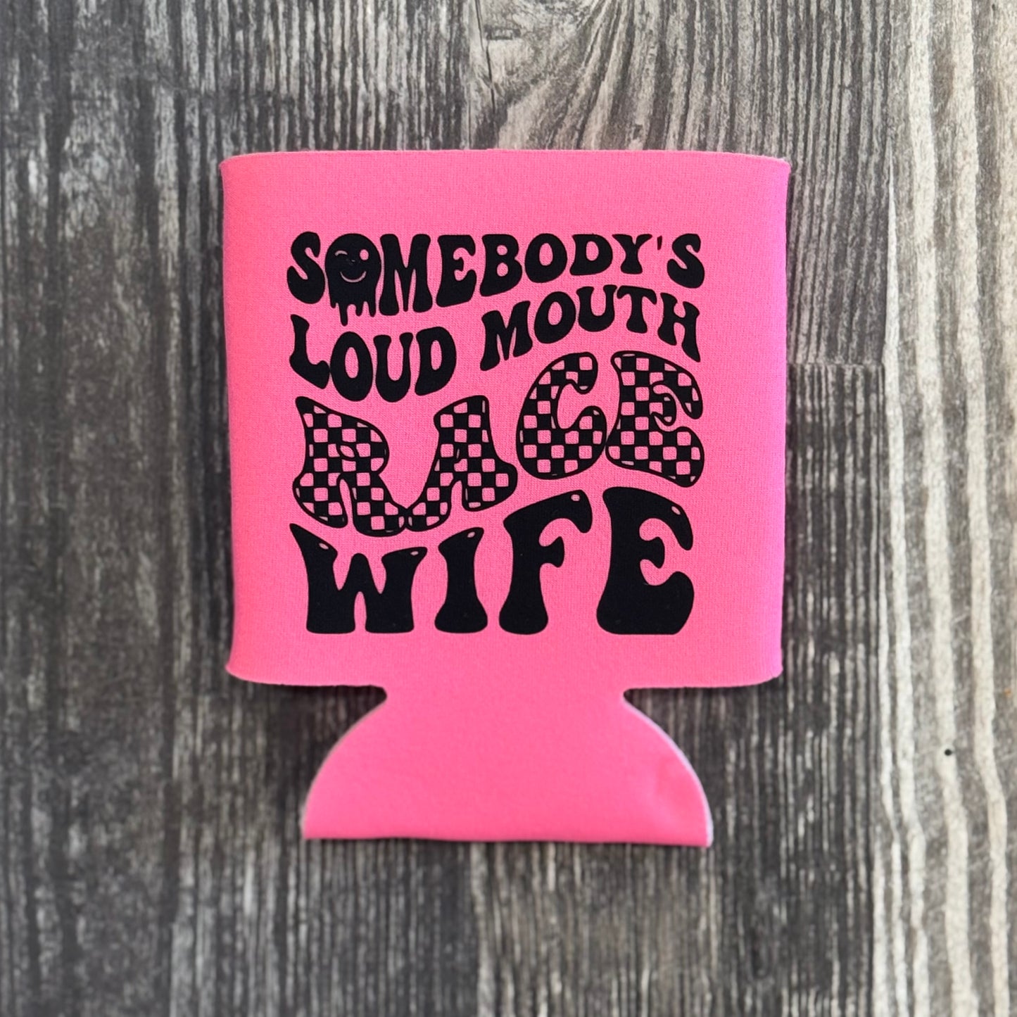 Race Wife Koozie