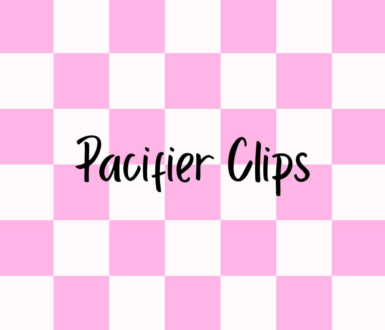 Pacifier Clips