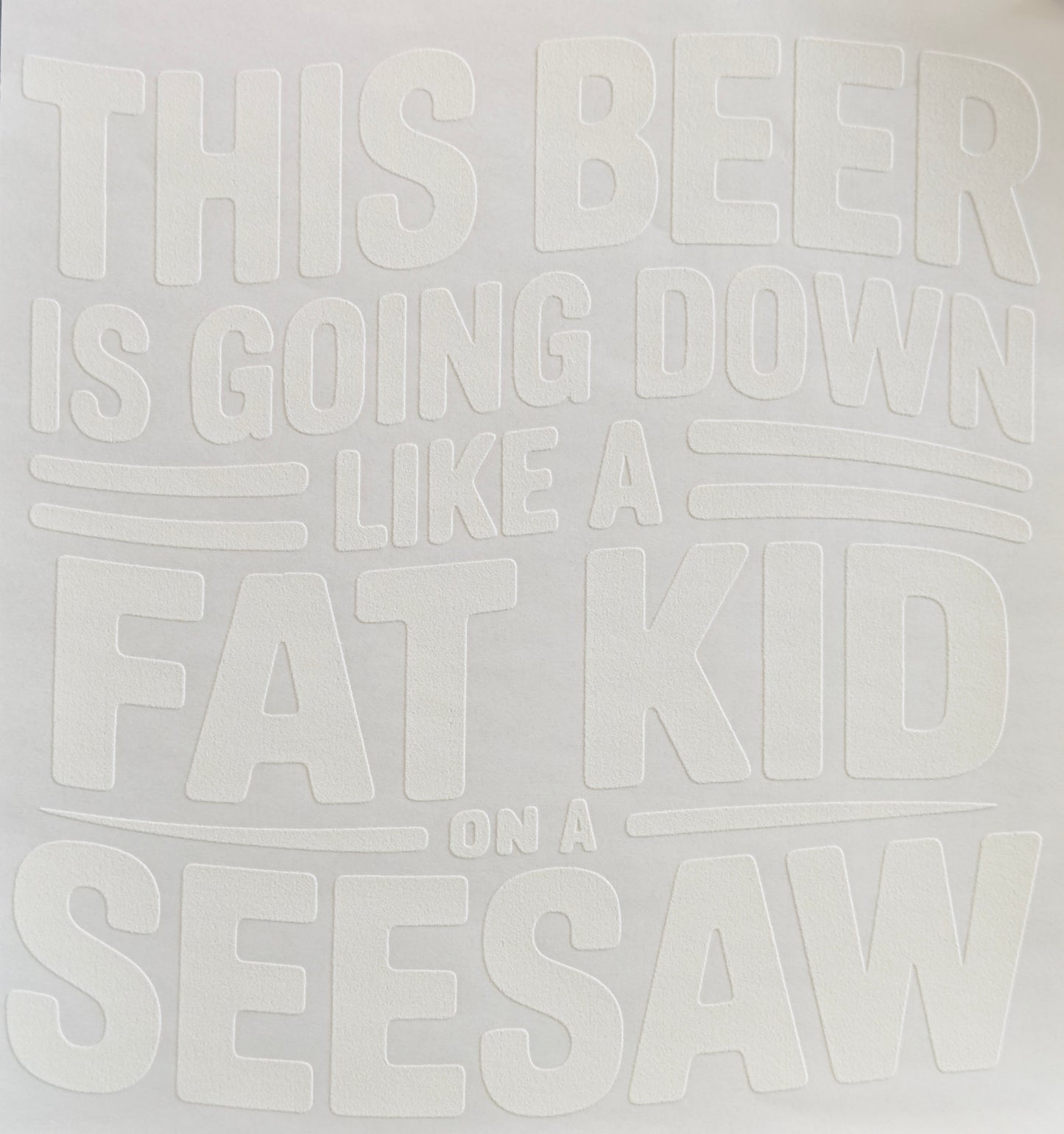Beer Going Down Tee Shirt