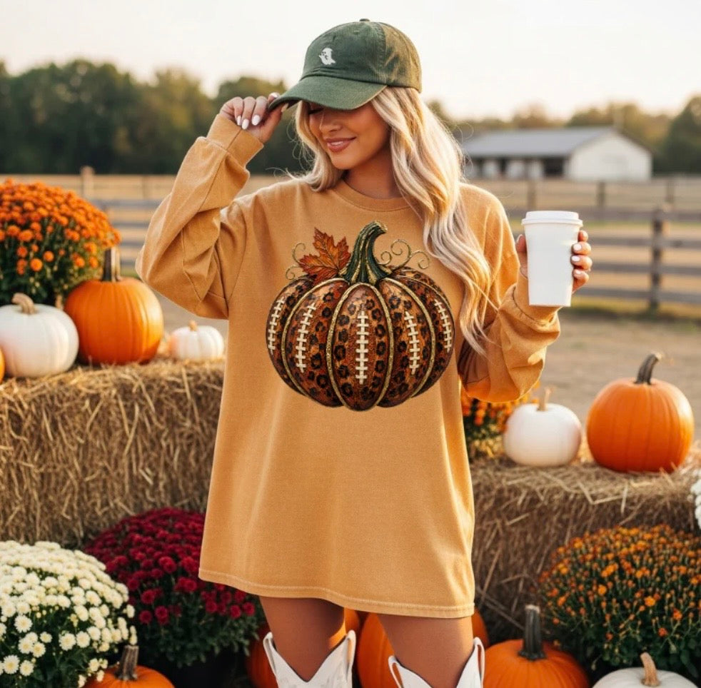 Football Pumpkin Shirt