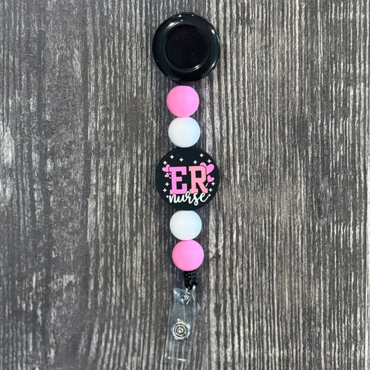 ER Nurse Badge Reel
