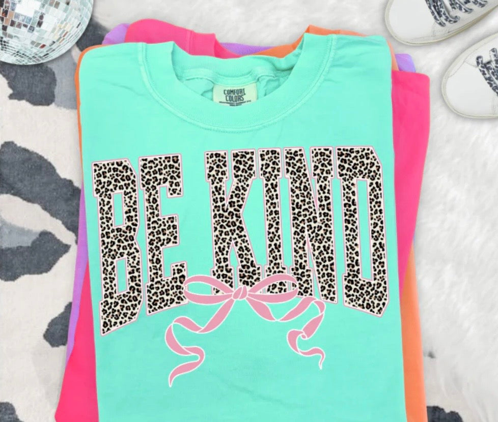 Be Kind Bow Tee Shirt
