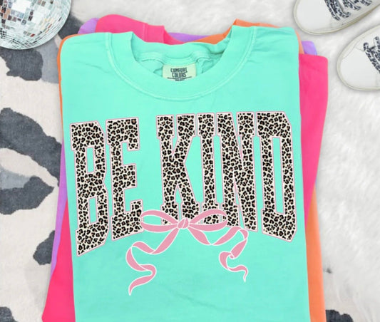 Be Kind Bow Tee Shirt