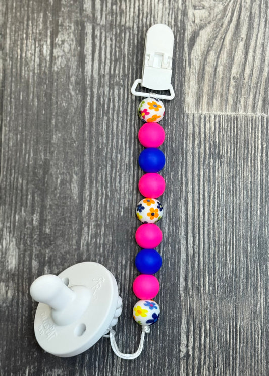 Neon Pacifier Clip