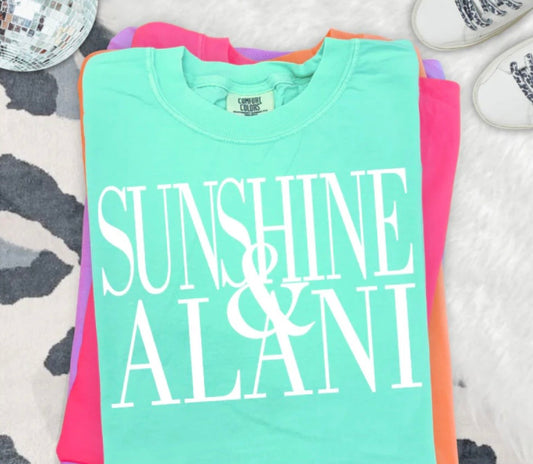 Sunshine & Alani Tee Shirt