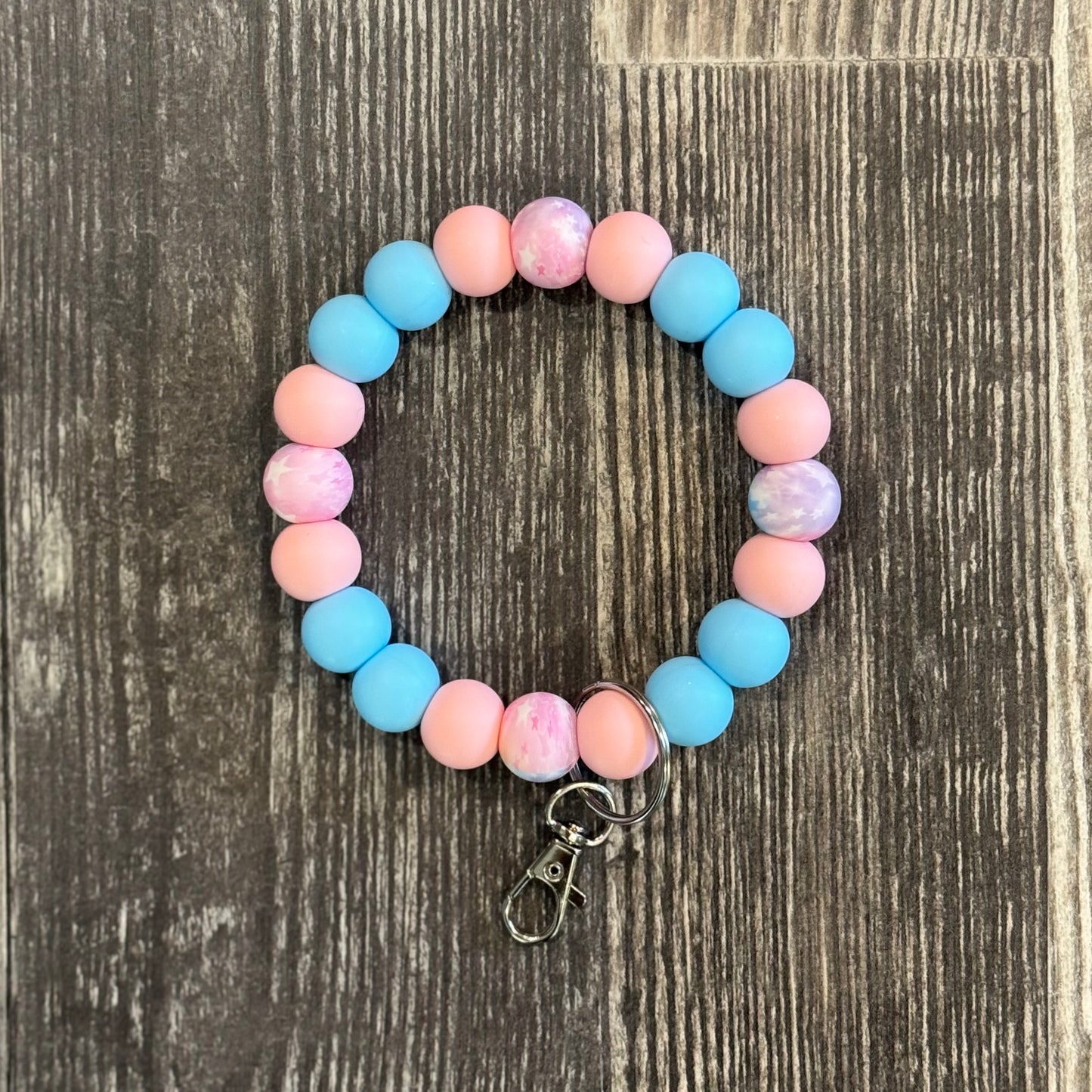 Cotton Candy Wristlet