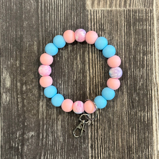 Cotton Candy Wristlet