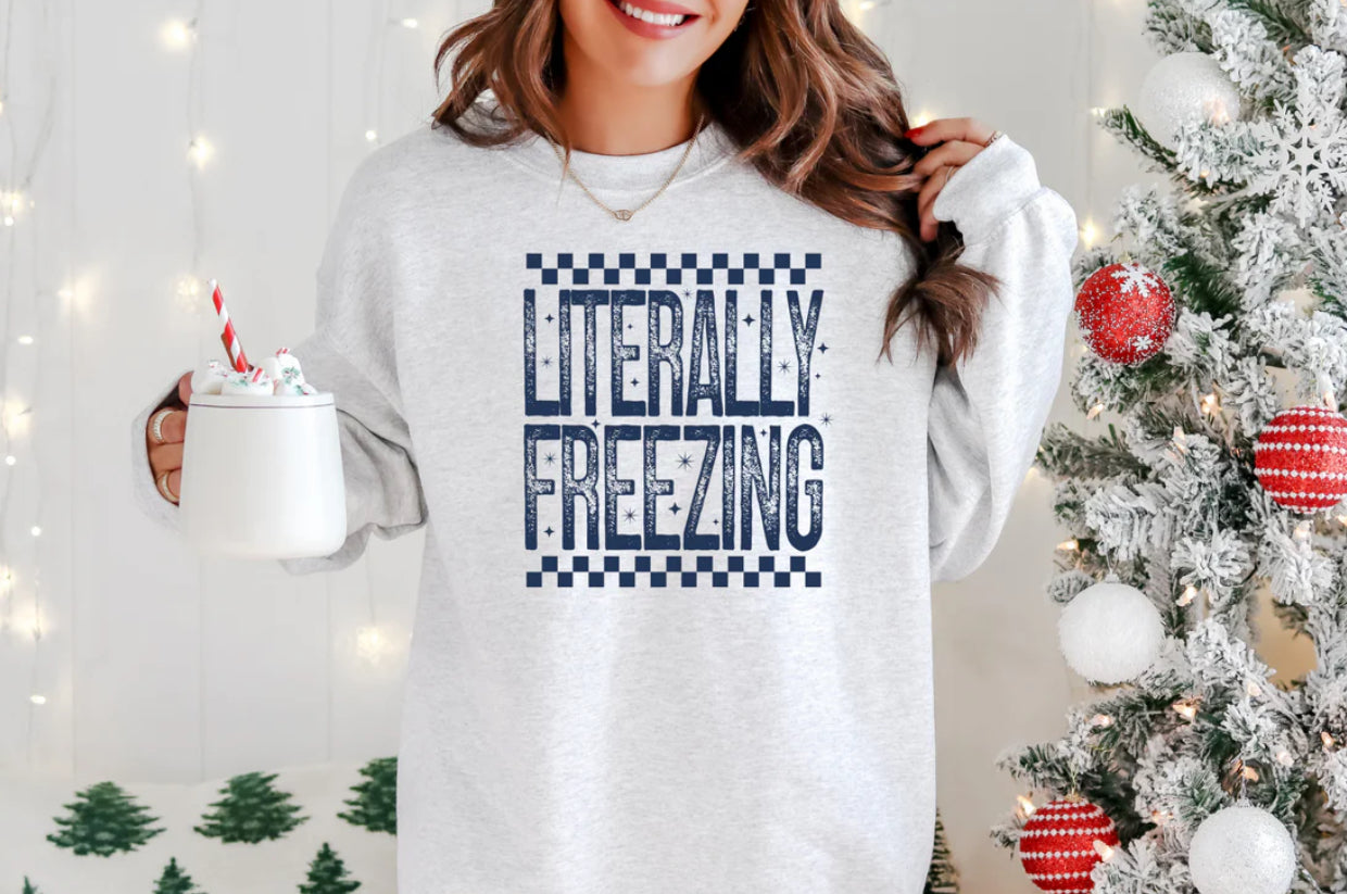 Literally Freezing (Navy Blue)