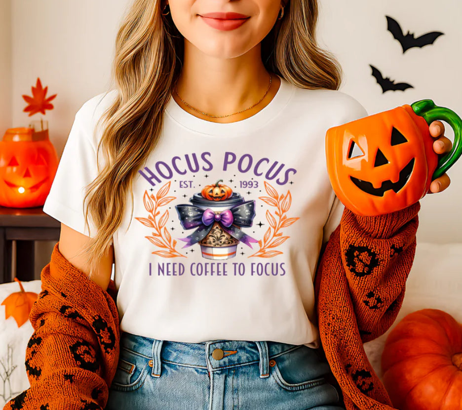 Hocus Pocus I Need Coffee To Focus