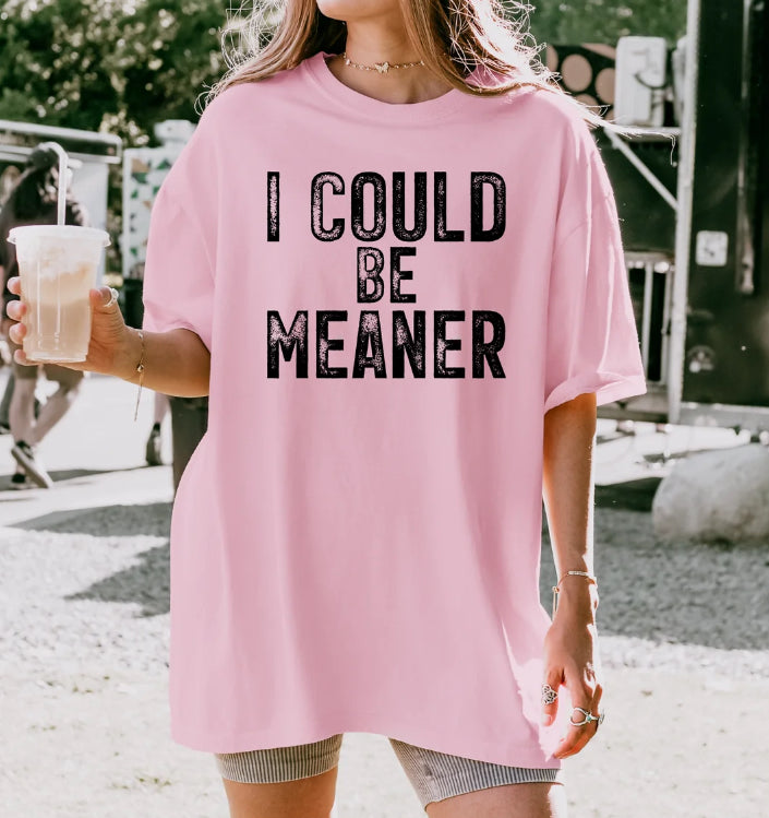 I Could Be Meaner Tee Shirt
