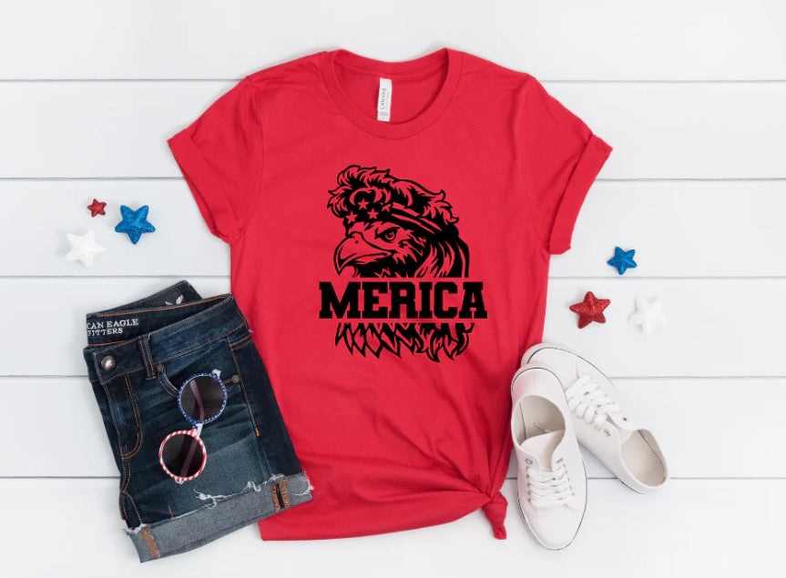 Merica Eagle Tee Shirt