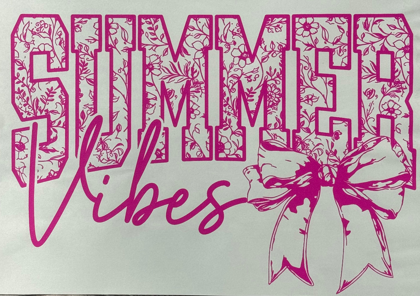 Summer Vibes Tee Shirt