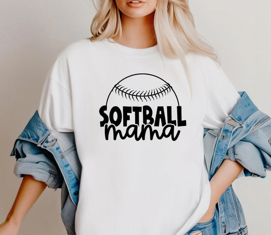 Softball Mama Tee Shirt