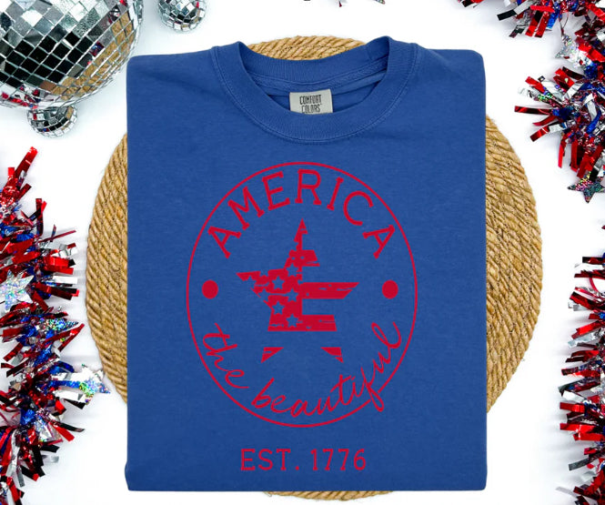 America The Beautiful Tee Shirt