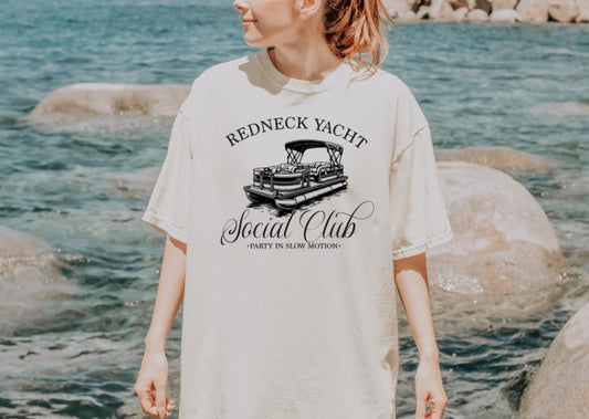 Redneck Yacht Social Club Tee Shirt