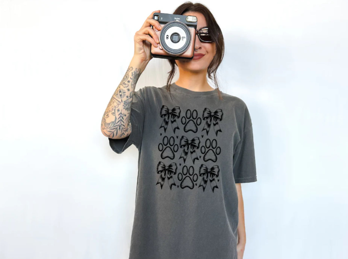 Paws And Bows Tee Shirt