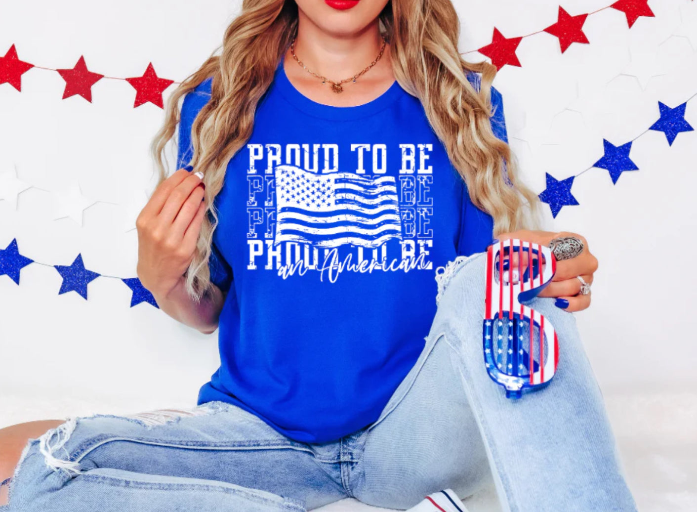 Proud To Be An American Tee Shirt